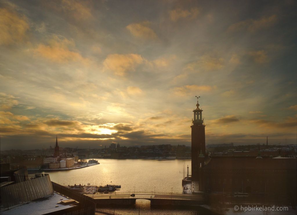 Stockholm Winter Sunrise