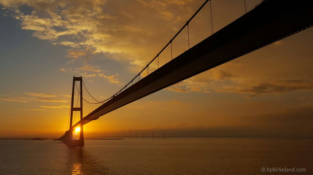 Storebælt Sunset